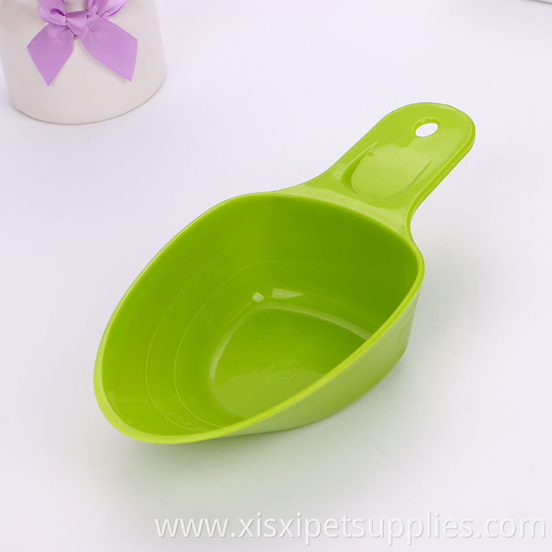 High Quality Professional Dog Food Spoon Shovel Plastic Pet Feed Scoop Pet Bowls & Feeders Bowls, Cups & Pails for Pet 19x9x4cm
